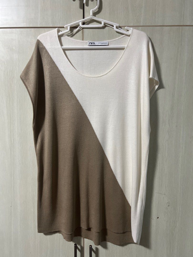 Zara Knit Top (Category: Blouses) located in San Mateo. Submitted by decluttereraaaa (Listing ID 1389051748, Image 2). Description: .
