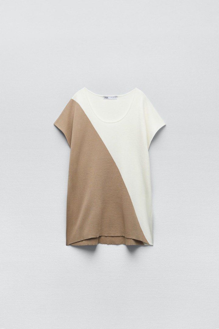 Zara Knit Top (Category: Blouses) located in San Mateo. Submitted by decluttereraaaa (Listing ID 1389051748, Image 1). Description: .