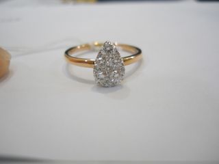 18K玫瑰金34份鑽石介子 12號圈,64191870006913110