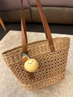 啡色編織藤袋 Brown Raffia Bag64229675691395110