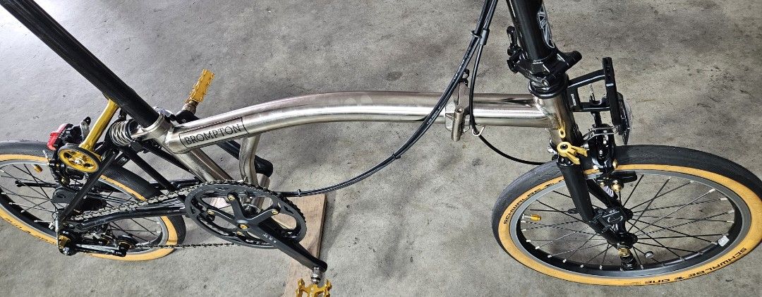 Brompton Nickel Edition Folding Bike 2016, Sports Equipment