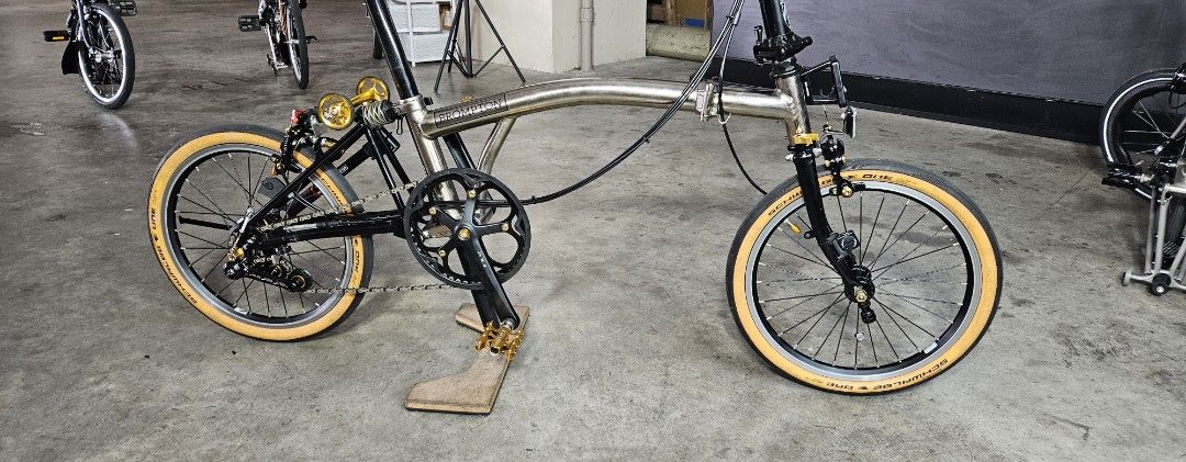 Brompton Nickel Edition Folding Bike 2016, Sports Equipment