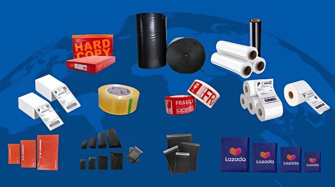 Bubble wrap & delivery pouches (Category: Storage Boxes & Baskets) located in Quezon City. Submitted by gervincho (Listing ID 1389154761, Image 1). Description: Bubble wrap at ₱495 Stretch film at ₱38 Waybill Roll/folded at ₱154 Black pouch (S) at ₱.55 per piece Black pouch (M) at ₱.83 per piece Black pouch (L) at ₱1.045 per piece Black pouch (XL) at ₱1.705 per piece Black pouch (S) at ₱2.31 per piece Packaging tape 100m at ₱33 Packaging tape 200