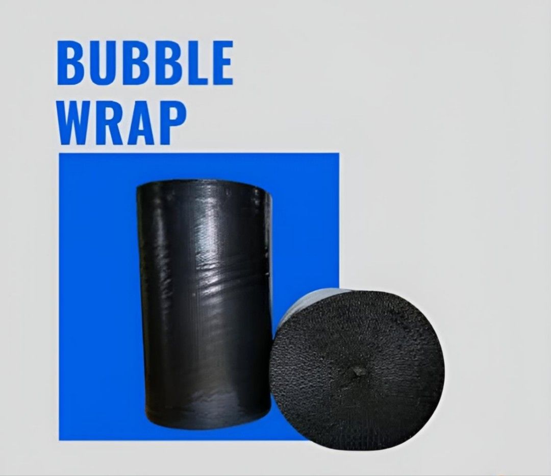 Bubble wrap & delivery pouches (Category: Storage Boxes & Baskets) located in Quezon City. Submitted by gervincho (Listing ID 1389154761, Image 2). Description: Bubble wrap at ₱495 Stretch film at ₱38 Waybill Roll/folded at ₱154 Black pouch (S) at ₱.55 per piece Black pouch (M) at ₱.83 per piece Black pouch (L) at ₱1.045 per piece Black pouch (XL) at ₱1.705 per piece Black pouch (S) at ₱2.31 per piece Packaging tape 100m at ₱33 Packaging tape 200
