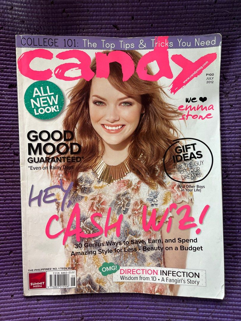 Candy Magazine Emma Stone (Category: Magazines) located in Manila. Submitted by decluterringdoctor (Listing ID 1389215059, Image 1). Description: .