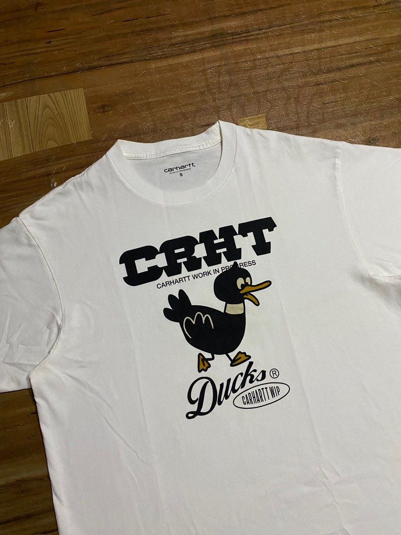 CARHARTT WIP DUCK TSHIRT (Category: Tshirts & Polo Shirts ) located in Cebu City. Submitted by junkloot.ph (Listing ID 1389180473, Image 2). Description: CARHARTT WIP DUCK TSHIRT Size small fit to medium W20.5 L27.5 Color rate 9.5/10 Condition 9.5/10 No issue.