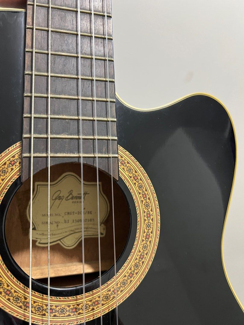 Greg Bennett Classical Guitar (Category: Musical Instruments) located in Taguig. Submitted by nisilacnaabi (Listing ID 1389169661, Image 3). Description: The guitar now has complete strings and is newly cleaned.