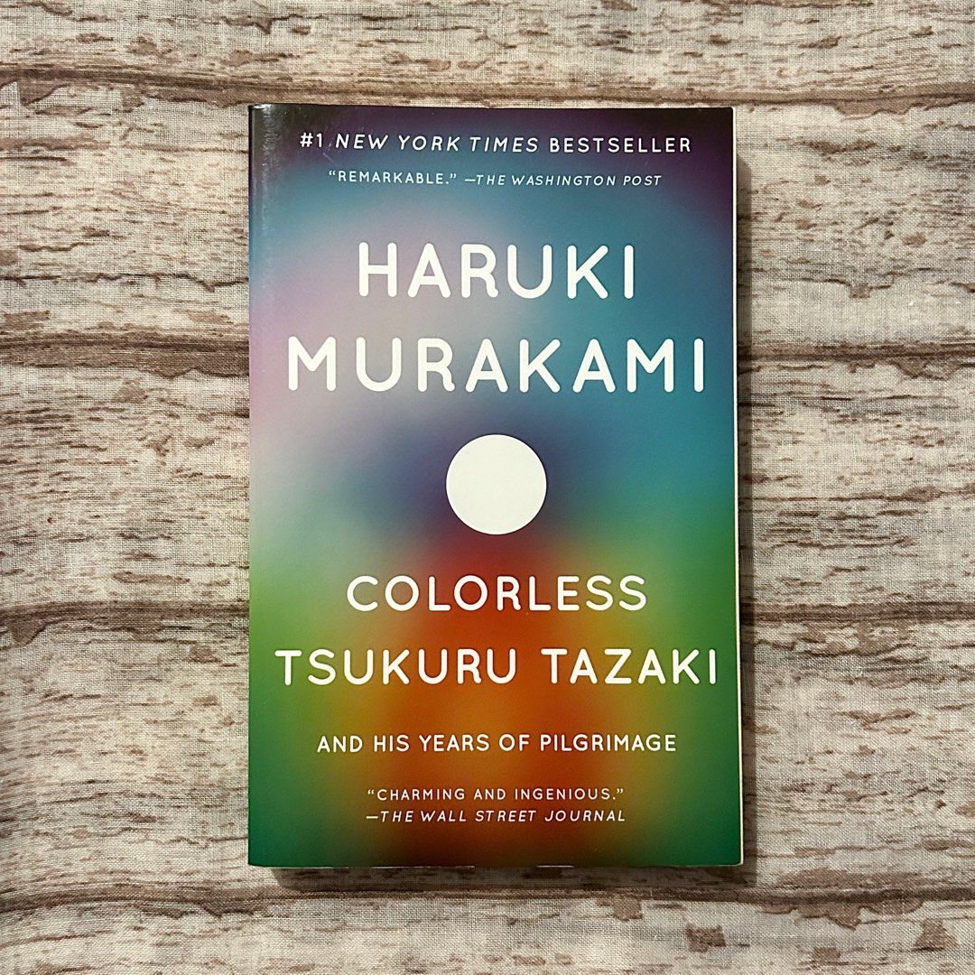 Colorless Tsukuru Tazaki (Paperback) by Haruki Murakami (Category: Storybooks) located in Rizal. Submitted by maicart (Listing ID 1389170426, Image 1). Description: - original - very good condition - send a dm for more photos 📍 rodriguez, rizal 💳 gcash/gotyme (payo within 24hrs) 🚚 sdd, j&t, lbc.