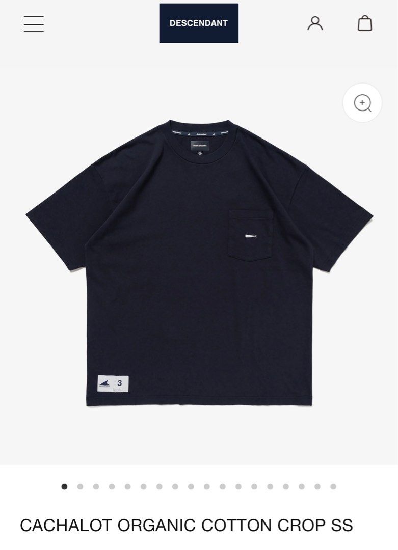 新品 DESCENDANT CACHALOT ORGANIC COTTON SS KATHARINE ファッション