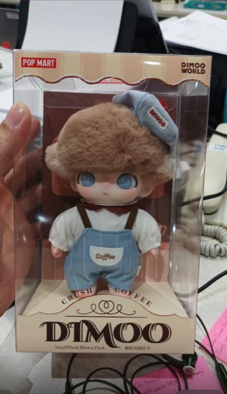 DIMOO Crush On Coffee Series Vinyl Plush Blister Pack, Toys ...