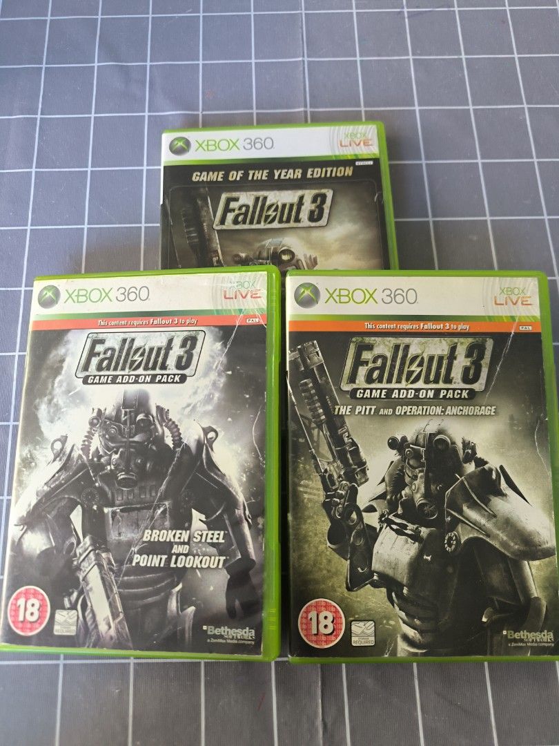 Fallout DLC disk Xbox 360 one xbox360, 電子遊戲, 電子遊戲, Xbox