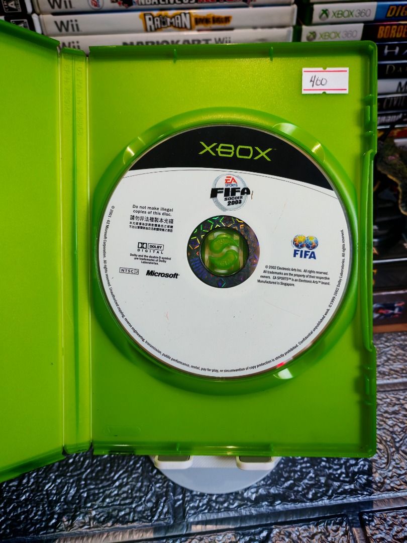 FIFA SOCCER 2003 XBOX (Category: Xbox) located in Santa Rosa. Submitted by tristanmunoz (Listing ID 1389145700, Image 2). Description: FOR SALE!!! Php 850 FIFA SOCCER 2003 XBOX EA NTSC-J 100% Authentic Tested working condition Can do video calls Warranty: 24 hours testing warranty, will do change/return if item are proven damaged (will be void if defect is caused by accident, misuse, negligence, including tampering). Return delivery is shouldered