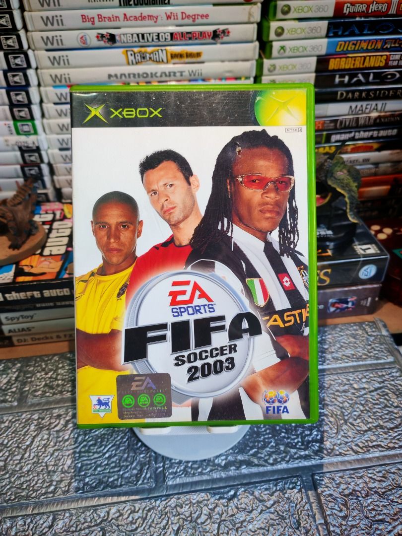 FIFA SOCCER 2003 XBOX (Category: Xbox) located in Santa Rosa. Submitted by tristanmunoz (Listing ID 1389145700, Image 1). Description: FOR SALE!!! Php 850 FIFA SOCCER 2003 XBOX EA NTSC-J 100% Authentic Tested working condition Can do video calls Warranty: 24 hours testing warranty, will do change/return if item are proven damaged (will be void if defect is caused by accident, misuse, negligence, including tampering). Return delivery is shouldered
