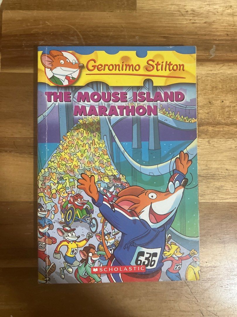 Geronimo Mouse. Map Geronimo Stilton: The Mouse Island Marathon, Hobbies & Toys, Books ...