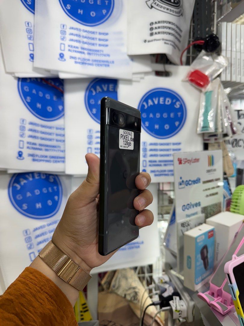 Google Pixel 6a 128gb FU US (Category: Google Pixel) located in San Juan City. Submitted by keannagadgetph (Listing ID 1389226492, Image 2). Description: Available Units for today's POST! Google Pixel 6a/ 128gb / FU / US - any colors available - good condition - 95% Makinis - good battery - no issue / repair - Any colors available ~ Accepting SWAP / TRADE IN / INSTALLMENT / BINTA UNIT ~ CASH ON DELIVERY METRO MANILA / LBC PAYMENT FIRST ~ Store lo