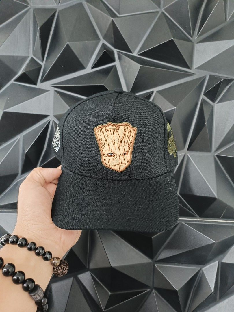 GROOT MARVEL SNAPBACK CAP (Category: Caps & Hats) located in Bacoor. Submitted by secretsup (Listing ID 1389174136, Image 1). Description: GROOT MARVEL SNAPBACK CAP SIZE : OSFA 850 PLUS SF.