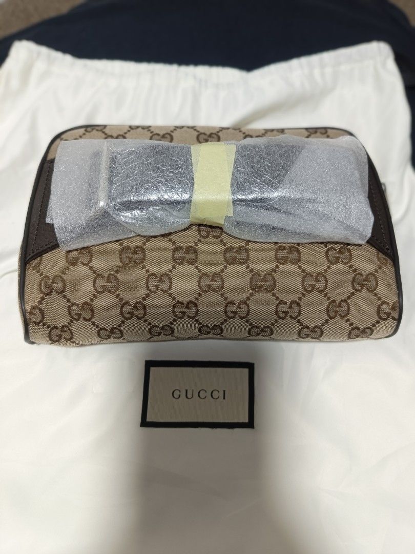 Gucci Mono Gram Bum/Belt Bag (Category: Luxury Bags & Wallets) located in Manila. Submitted by lancea88990 (Listing ID 1389187749, Image 3). Description: Gucci Mono Gram Bum/Belt Bag BNEW With Dust Bag Cert inside of the bag 45k or offer Meetup: Festival Mall, SM Southmall.