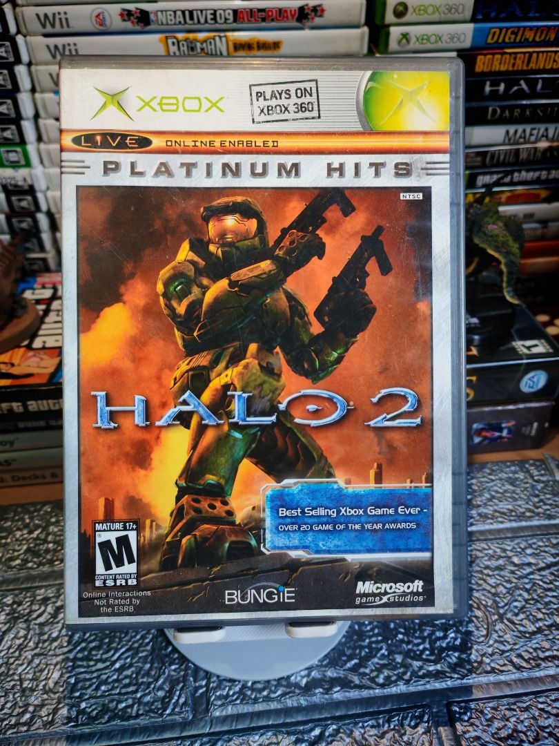 HALO 2 PLATINUM HITS XBOX (Category: Xbox) located in Santa Rosa. Submitted by tristanmunoz (Listing ID 1389181088, Image 1). Description: FOR SALE!!! Php 650 HALO 2 PLATINUM HITS XBOX NTSC Comes with manual and inserts CIB 100% Authentic Tested working condition RARE, COLLECTORS ITEM Can do video calls Warranty: 24 hours testing warranty, will do change/return if item are proven damaged (will be void if defect is caused by accident, misuse, negl