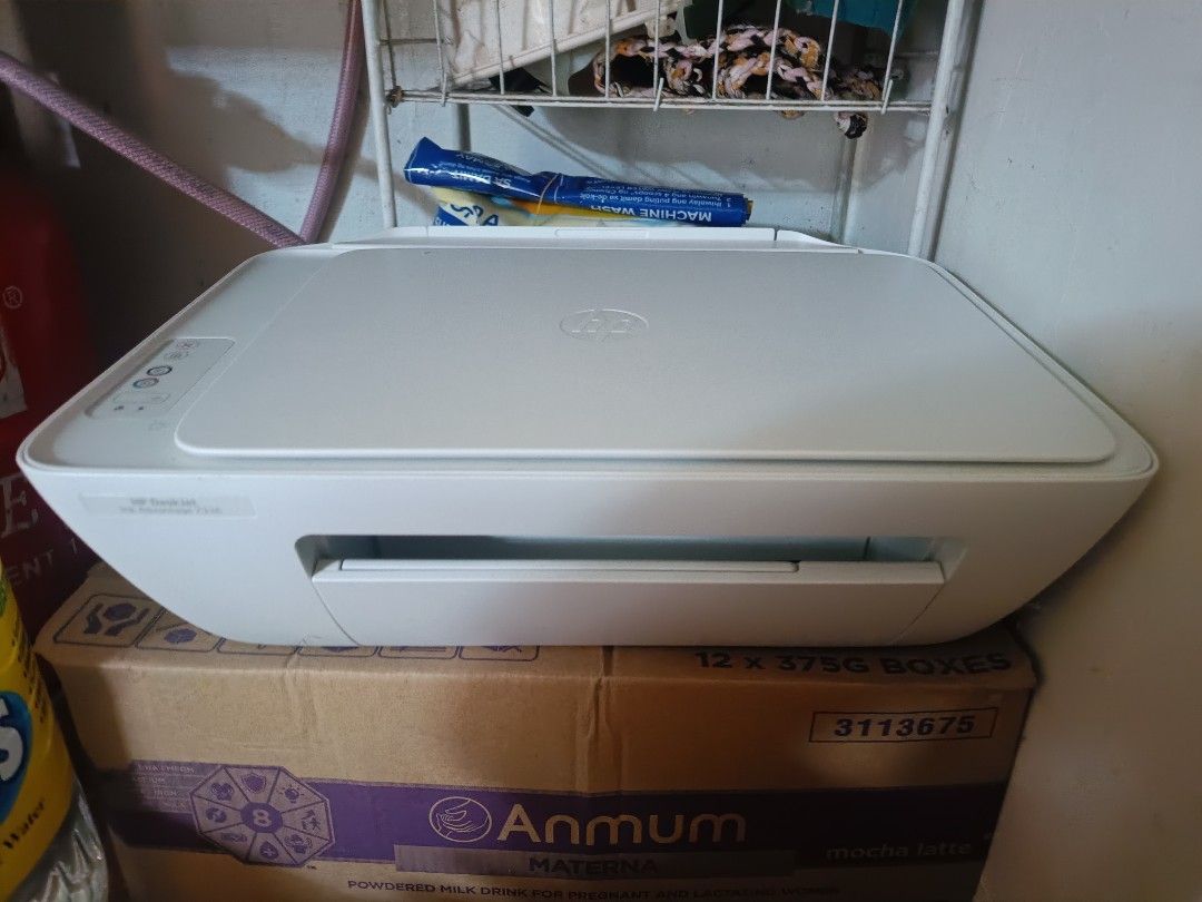 HP Printer Scanner with free Ink Refill (Category: Printers, Scanners & Copiers) located in Makati City. Submitted by envicido (Listing ID 1389138301, Image 1). Description: in stock because bumili ng larger size (plotter) but only bought in April 2025. Last used in May. can ship with box. lalamove only free ink refill set..