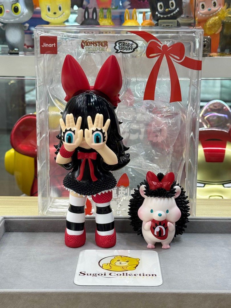 フィギュア GRAPE BRAIN x MONSTER TAIPEI JINART にぎるちゃん