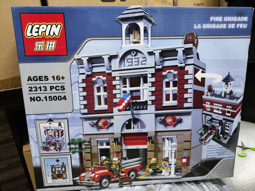 Lepin Fire brigade brand new sealed (Category: Lego & Building Sets) located in Antipolo. Submitted by noblehawk.82e609 (Listing ID 1389236026, Image 1). Description: brand new sealed as seen on photo can do lalamove delivery buyer shoulders. jrs for provincial. mop gcash or BPI online only. you can book your own rider or I can book for you..