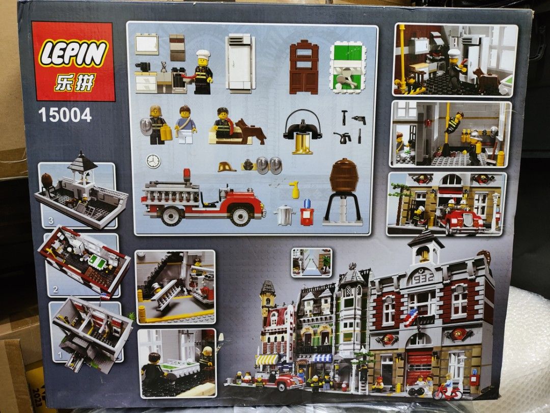 Lepin Fire brigade brand new sealed (Category: Lego & Building Sets) located in Antipolo. Submitted by noblehawk.82e609 (Listing ID 1389236026, Image 2). Description: brand new sealed as seen on photo can do lalamove delivery buyer shoulders. jrs for provincial. mop gcash or BPI online only. you can book your own rider or I can book for you..