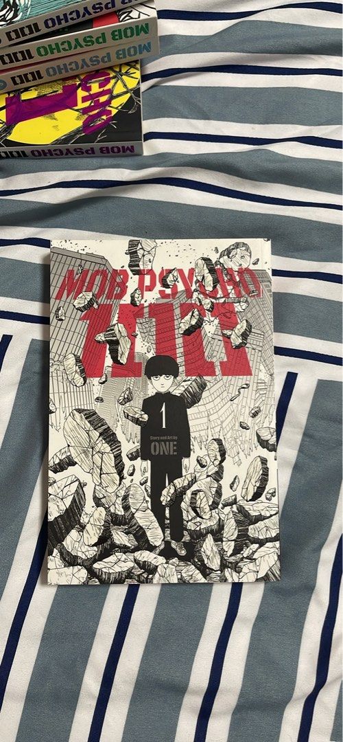 Mob psycho manga (Category: Comics & Manga) located in Taguig. Submitted by calebsmith (Listing ID 1389271287, Image 1). Description: 350 each 3000 for all cash and pick up only.