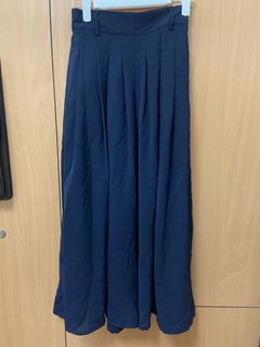 海軍藍 裙褲 Culottes skort 闊腳64226036995713110