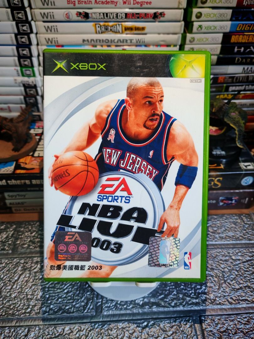 NBA LIVE 2003 XBOX (Category: Xbox) located in Santa Rosa. Submitted by tristanmunoz (Listing ID 1389180727, Image 1). Description: FOR SALE!!! Php 850 NBA LIVE 2003 XBOX EA NTSC-J 100% Authentic Tested working condition RARE, COLLECTORS ITEM Can do video calls Warranty: 24 hours testing warranty, will do change/return if item are proven damaged (will be void if defect is caused by accident, misuse, negligence, including tampering). Return delive