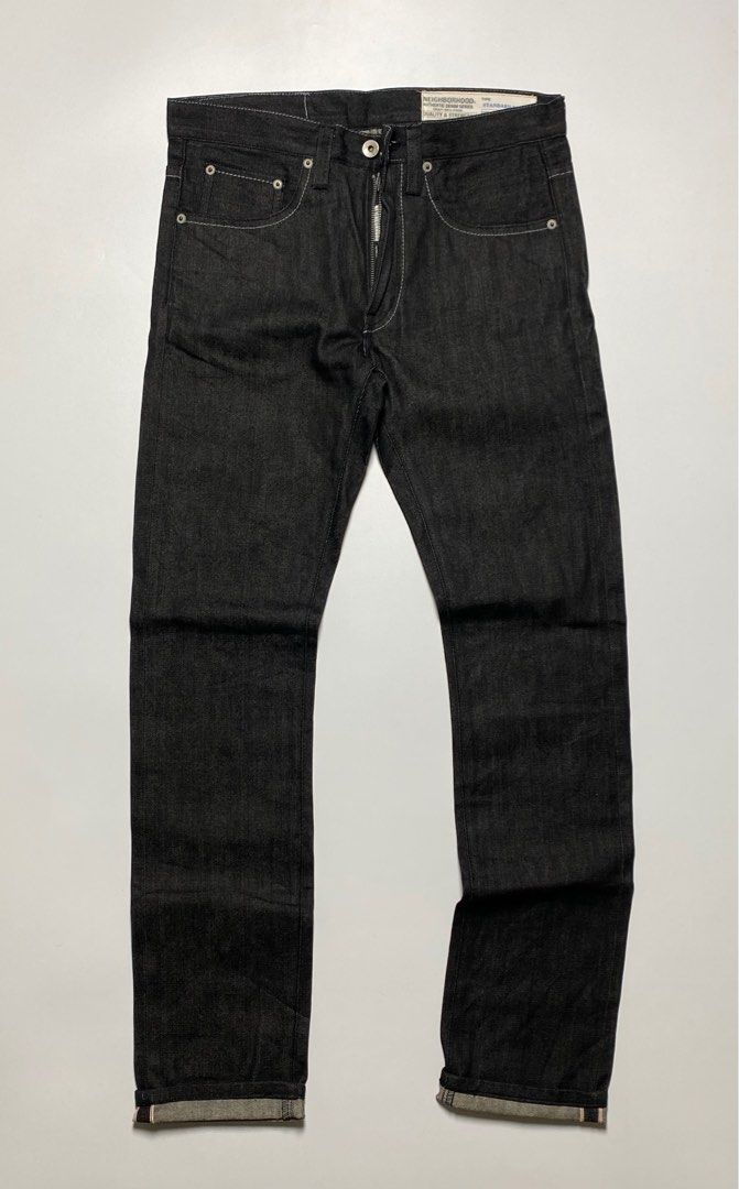 Neighborhood - Indigo Narrow Jeans (Category: Jeans) located in Tarlac. Submitted by random.stufff (Listing ID 1389123921, Image 1). Description: Neighborhood Indigo Narrow Jeans Size 30 Length: 42 Inseam: 32 Hips: 9 Knee: 7.5 LO: 7 Front rise: 12 9/10 condition, no issue. ₱3,500 Free shipping Tarlac area.