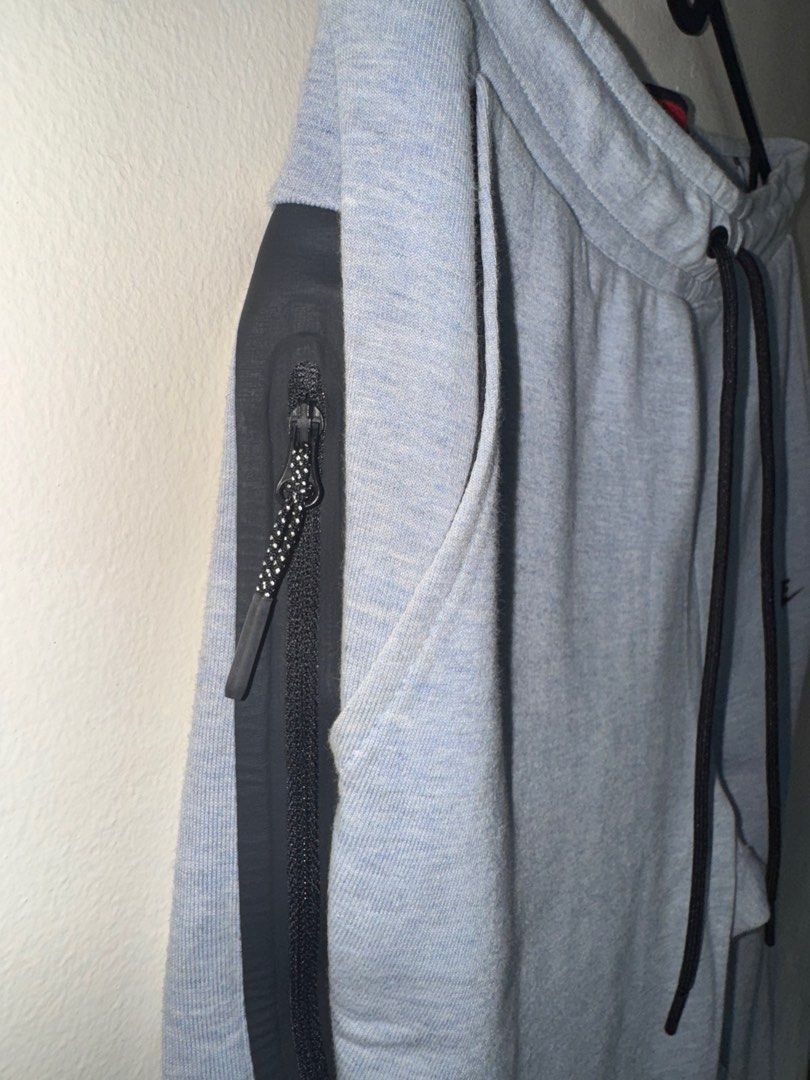 Nike Tech Fleece Sweatpants Gray (Category: Joggers) located in Manila. Submitted by cococlio (Listing ID 1389210052, Image 3). Description: Brand New Authentic with Product code Complete Tags Small Gray Money back if proven fake.