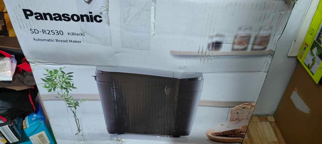 Panasonic Automatic Bread Maker (Category: Breadmakers) located in Rizal. Submitted by joan5505 (Listing ID 1389257515, Image 1). Description: Panasonic Automatic Bread Maker Almost New Model: SD-R2530 220v Pick up in Taytay 7500.