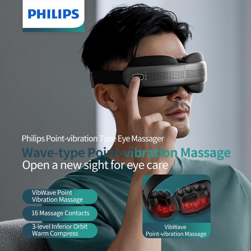 新品 PHILIPS アイマッサージャー PPM5202E 【公式通販】