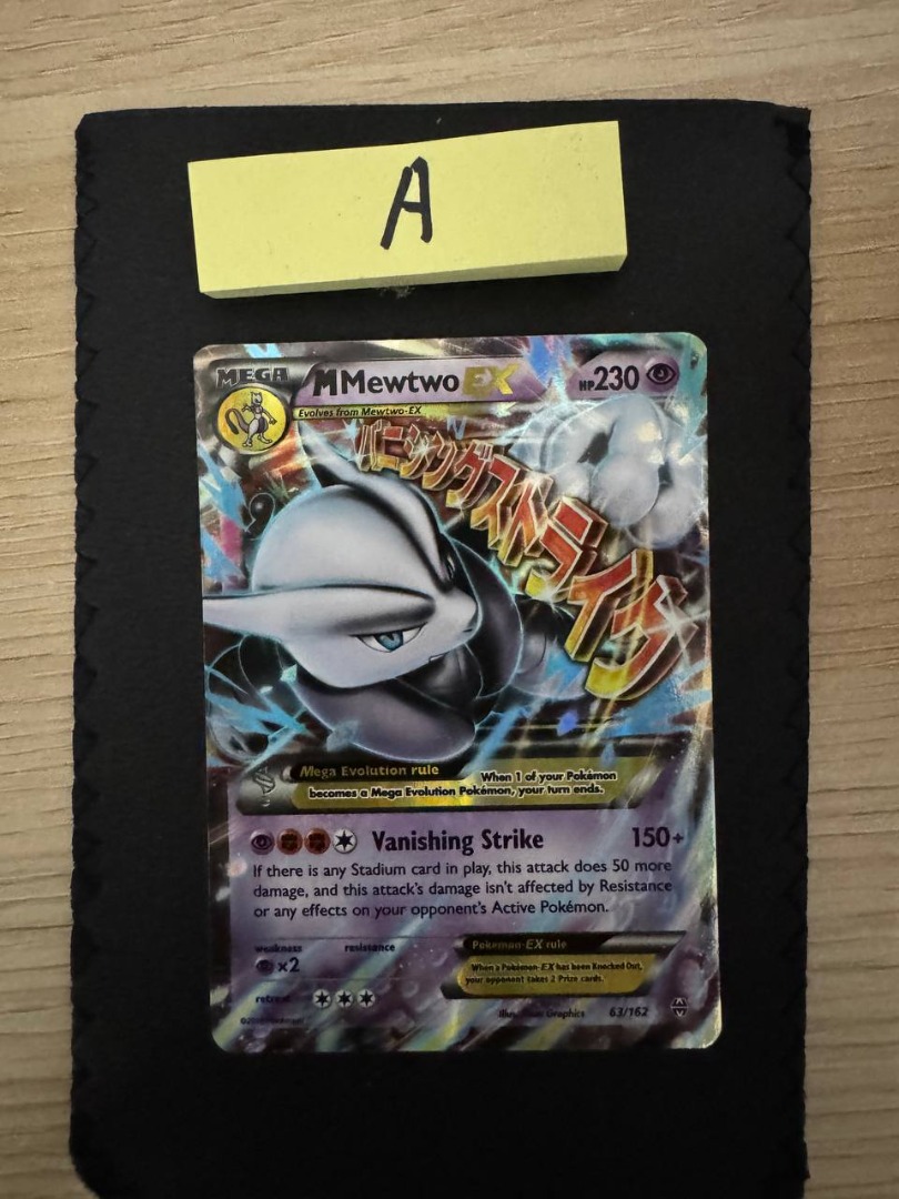 Pokemon/Pokémon XY Full Art TCG Cards: MEGA MEWTWO M Mewtwo EX 63 ...