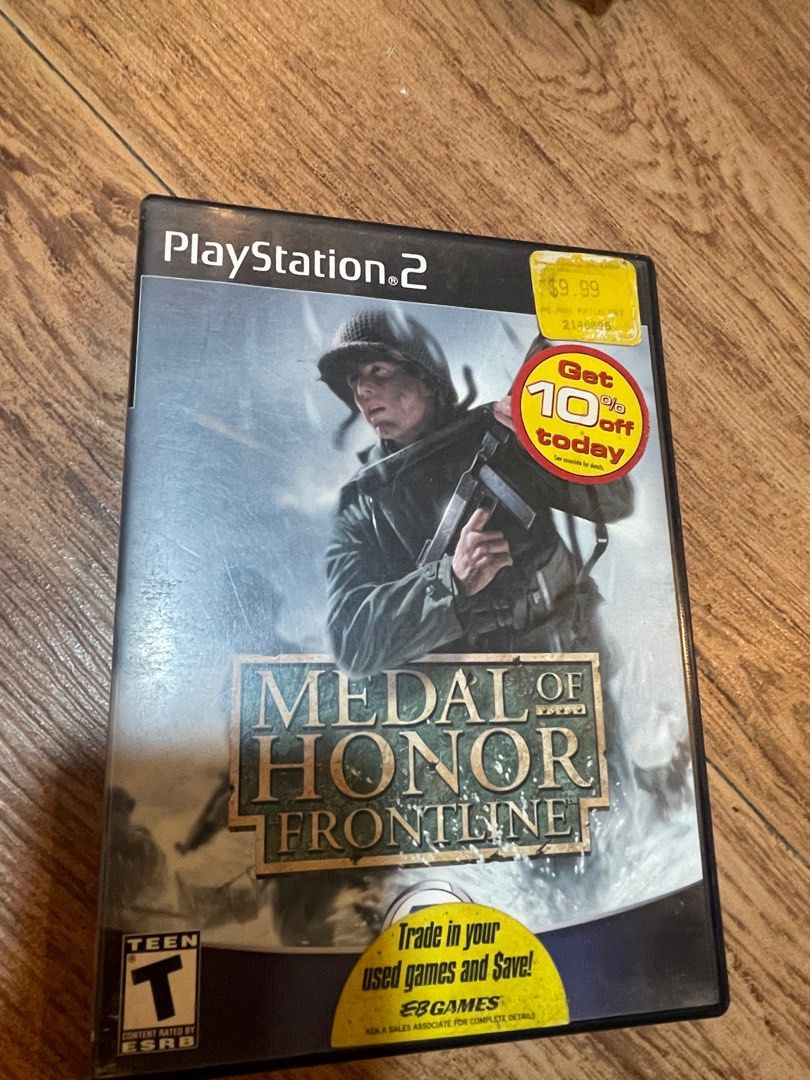 PS2 Medal of Honor Frontline (Category: PlayStation) located in Quezon City. Submitted by brainsells (Listing ID 1389141626, Image 1). Description: Playstation 2 Medal of Honor Frontline Vintage games xbox nintendo gameboy console platform rpg shooting game mobile.