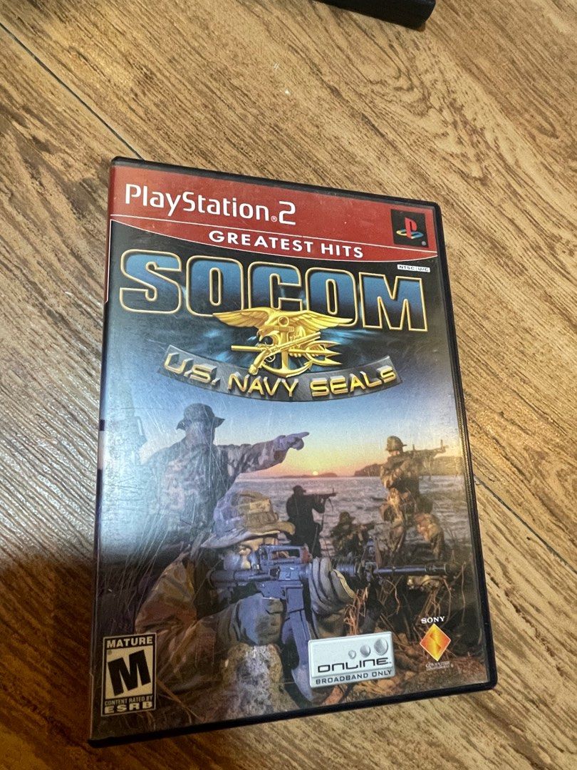 PS2 Socom US Navy Seals (Category: PlayStation) located in Quezon City. Submitted by brainsells (Listing ID 1389141486, Image 1). Description: Playstation 2 Socom US Navy Seals Vintage games xbox nintendo gameboy console platform rpg shooting game mobile.