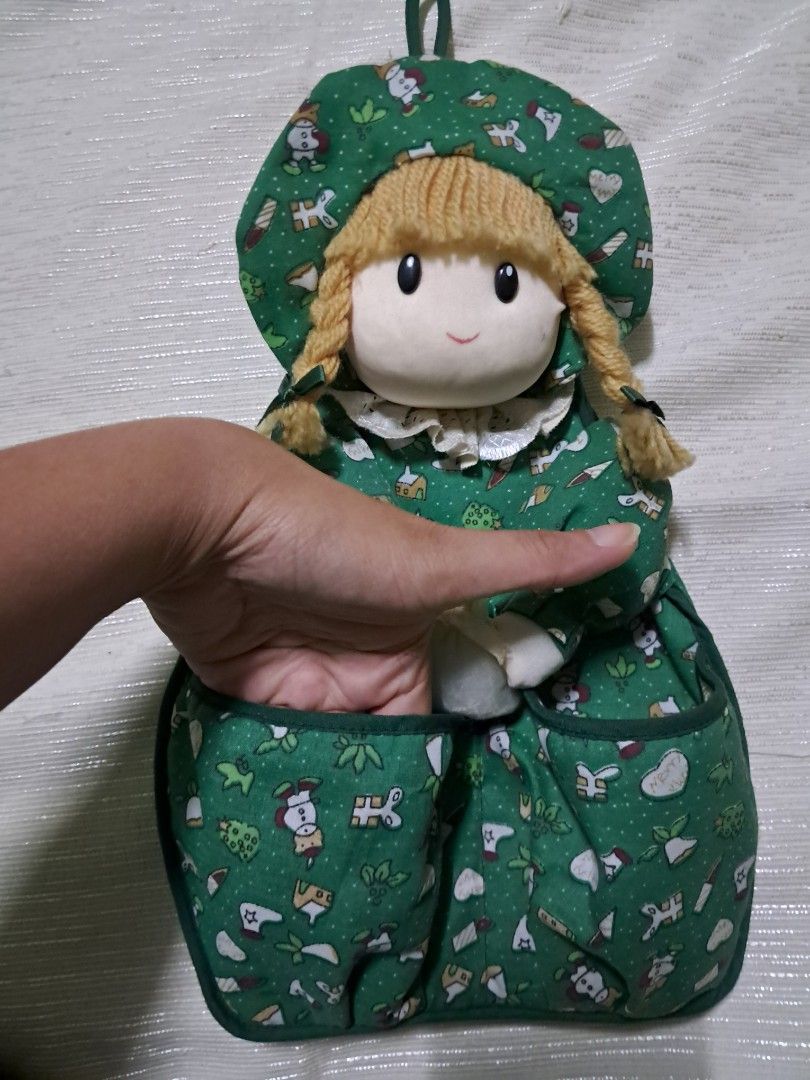 RAG DOLL HANGING ORGANIZER from JAPAN (Category: Other Home Decor) located in Batangas. Submitted by buddy_and_willow (Listing ID 1389237160, Image 3). Description: ‼️PLEASE READ FULL DESCRIPTION and SEE ALL PHOTOS‼️ PRELOVED FROM JAPAN WITH TWO OPEN POCKETS CUTE 😍 NO FLAWS. JUST NORMAL SIGNS OF USE 📍LOCATION: LIPA, BATANGAS ***PAYMENT FIRST via Gcash, GoTyme or BPI only. NOTE: For GCash payment, we will not accept those with "Send Money Protec
