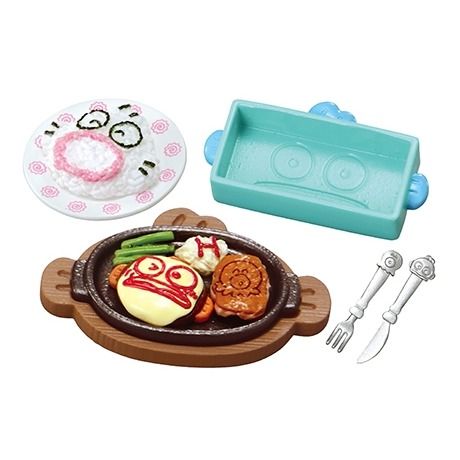 SALE || Re-Ment Hangyodon Restaurant [Split] (Category: Designer & Blind Box Toys) located in Valenzuela. Submitted by littlechopletsph (Listing ID 1389230310, Image 2). Description: PRICE: P500 NOW: P400 FULL SET: P2800 CHOICES: 1. Omelet 2. Kid's meal 3. Noodles 4. Parfait 5. Drink station 6. Spaghetti 7. Hamburger streak 8. French fries - Opened box, sealed item. MOP: Gcash/BPI MOD: J&T/SDD.