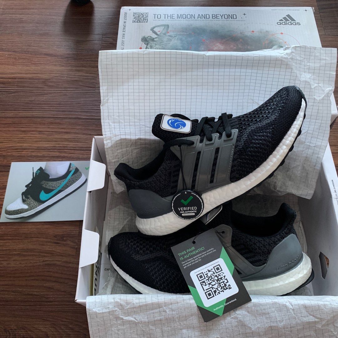 Sepatu Adidas Ultraboost DNA NASA Black Carbon Original