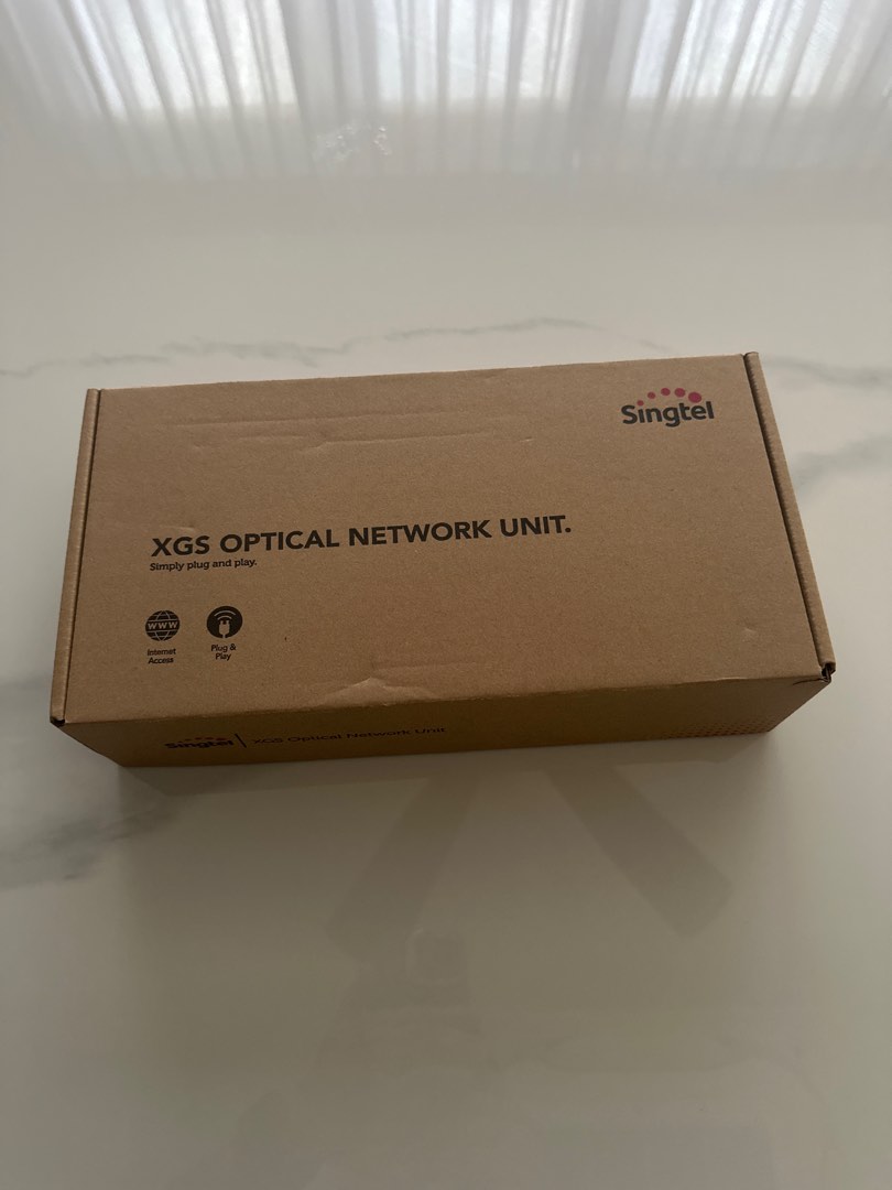 Singtel XGS Optical Network Unit, Computers & Tech, Parts & Accessories ...