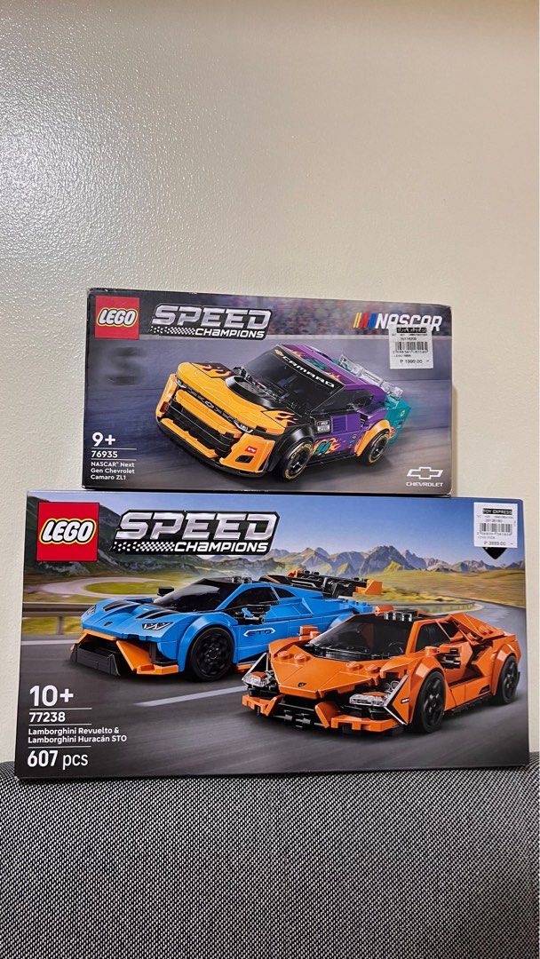 Speed Champions (Brand New) (Category: Vehicle & Diecast Models) located in Manila. Submitted by declutterwithceej (Listing ID 1389270922, Image 1). Description: All Brand New Sealed Price is Firm for both.