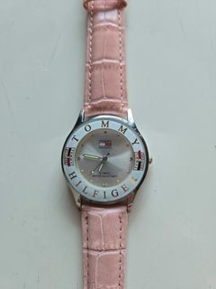 Tommy Hilfiger 粉紅色皮革手錶64211133310977110