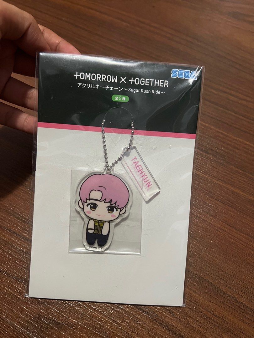 Txt Taehyun Acrylic Keychain (Category: K-Wave Merchandise) located in Manila. Submitted by hiro_cart (Listing ID 1389293848, Image 1). Description: Authetic. No issue. New. Will give discounts if getting more. MOP: Gcash MOD: Jnt/ LBC Loc: Pampanga Tags: Japan Anikanik.
