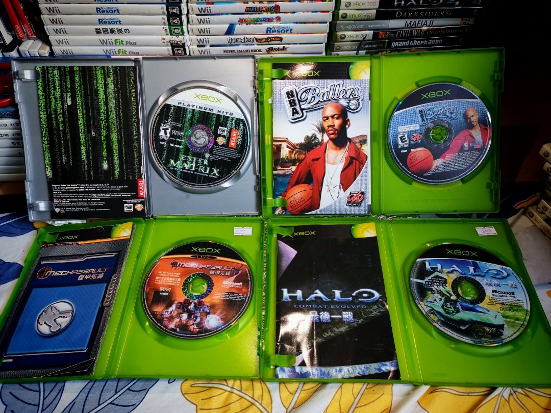 XBOX ORIGINAL GAMES (Category: Xbox) located in Santa Rosa. Submitted by tristanmunoz (Listing ID 1389143670, Image 2). Description: FOR SALE!!! PRICE LIST: THE MATRIX (NTSC) - 600 NBA BALLERS (NTSC) - 600 MECHASSAULT (NTSC-J) - 550 HALO COMBAT EVOLVED (NTSC-J) - 600 Can do video calls Warranty: 24 hours testing warranty, will do change/return if item are proven damaged (will be void if defect is caused by accident, misuse, negligence, including 