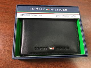 Flaw Men's Silver Wallet Tommy Hilfiger Wallet Leather64243555661953110