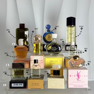 [版仔] 盒裝 | Vintage Perfume Miniatures 停產香水版仔｜YSL Opium, BabyDoll, Nina Ricci, Givenchy, Moschino, Krizia, Rochas, Quorum 等經典迷你香水版 @laurencemini64221140766722110