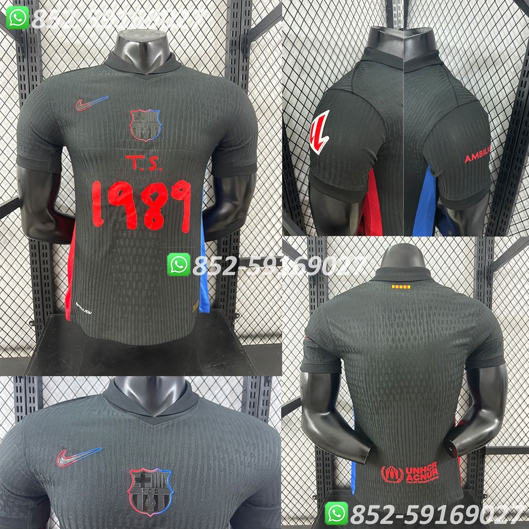 ⚡巴塞隆拿FCB FC Barcelona 24/25賽季主客場巴塞羅那特别版球迷版球員版球衣波衫足球服“💎紫鑽商家💎  所有衫款/球員/號碼全齊有鐘意嘅款直接帶圖詢價（