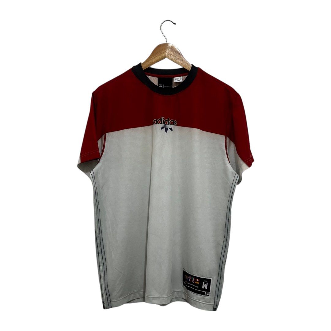 Adidas x Alexander Wang Jersey Shirt (Category: Luxury Apparel) located in Daraga. Submitted by th3cliquejunks (Listing ID 1389463442, Image 1). Description: Adidas x Alexander Wang Jersey Shirt - Authentic Good As New No issue Size Medium on tag - 22”W x 29”L 2,000 Dm to purchase .