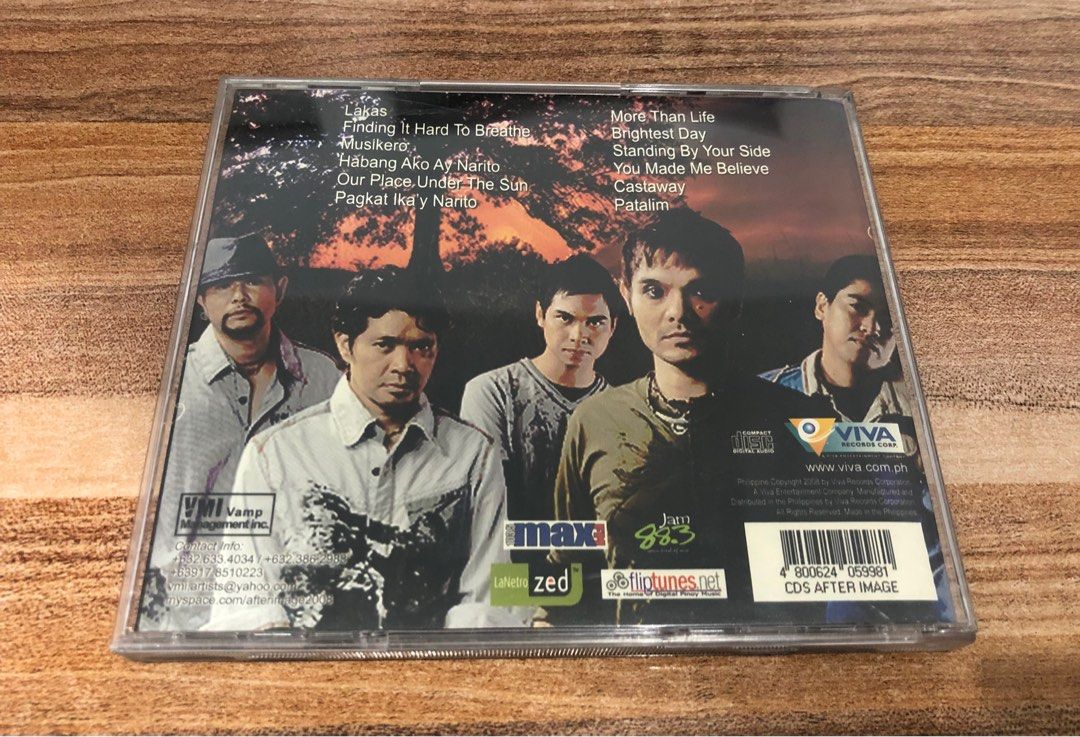Afterimage (Our Place Under The Sun) 2008 OPM CD (Category: CDs & DVDs) located in Quezon City. Submitted by kulabot1516 (Listing ID 1389465726, Image 2). Description: .