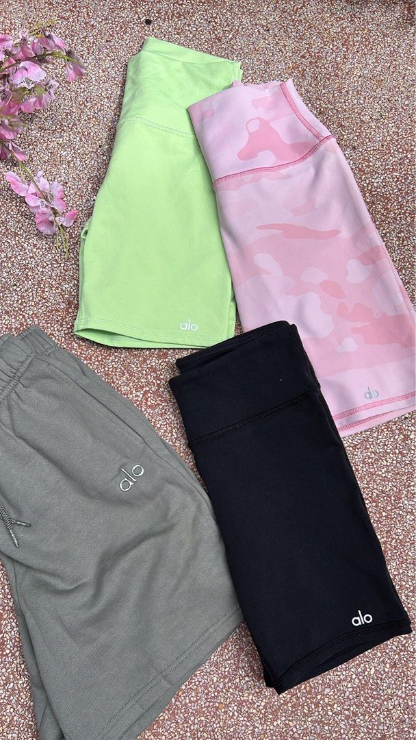 ALO CYCLING SHORTS (Category: Activewear) located in Taguig. Submitted by sbmanilaaa (Listing ID 1389370111, Image 1). Description: PM IS THE KEY.